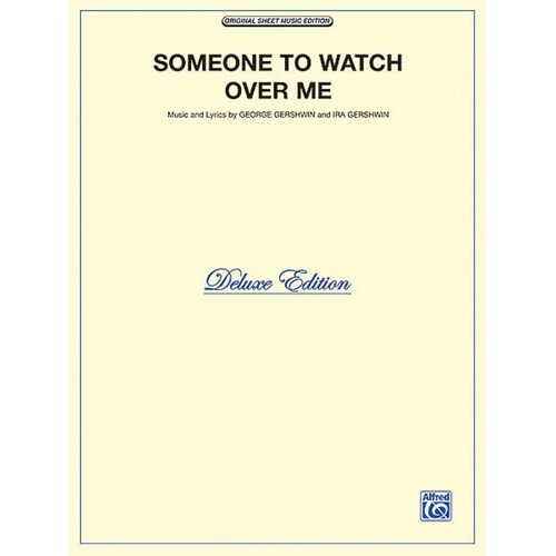 Someone To Watch Over Me S/S PVG (Sheet Music)