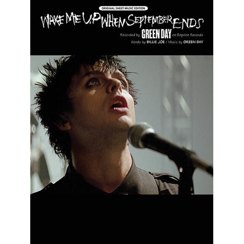 Wake Me Up When September Ends S/S PVG (Sheet Music)