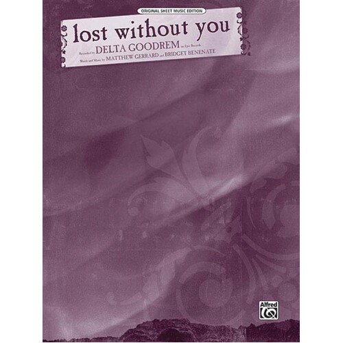 Lost Without You S/S PVG (Sheet Music)