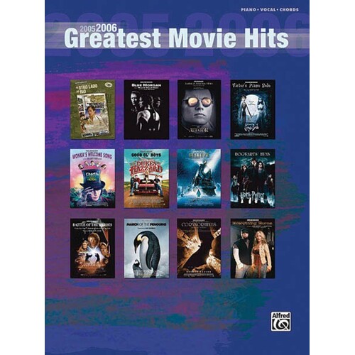 2005 - 2006 Greatest Movie Hits PVG (Softcover Book)