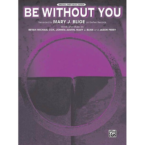 Be Without You S/S PVG (Sheet Music)