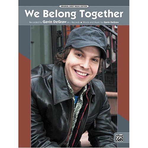 We Belong Together S/S PVG (Sheet Music)
