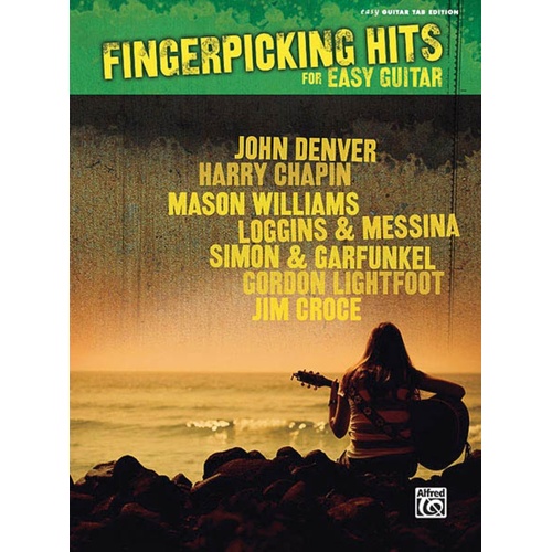 Fingerpicking Hits For Easy Guitar TAB (Softcover Book)
