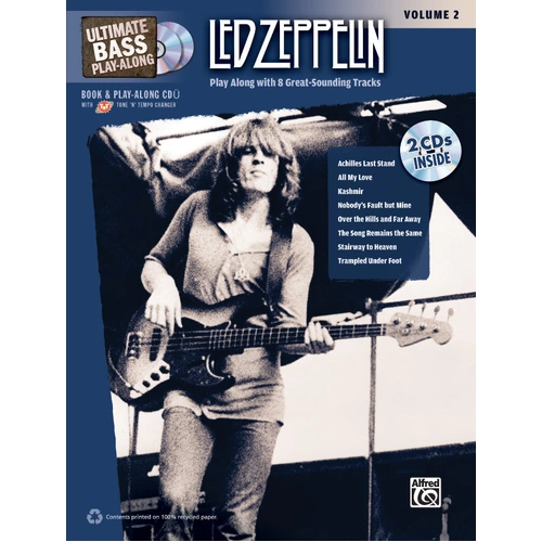Ultimate Bass Playalong Led Zeppelin Vol 2 BK/CD