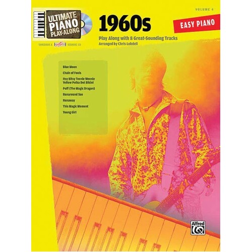 Ultimate Piano Play Along V4 1960s Easy Piano (Softcover Book/CD)