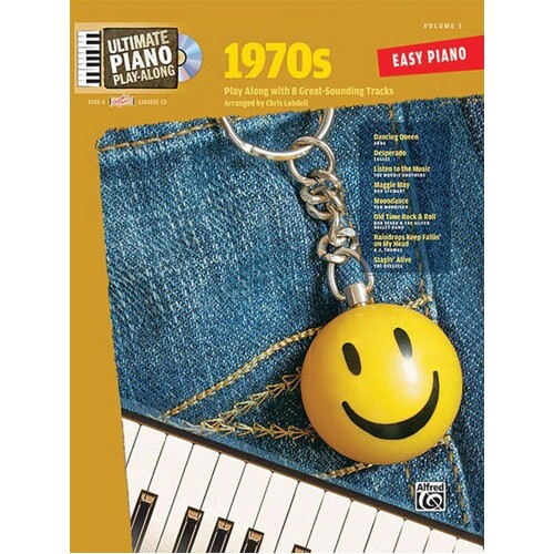 Ultimate Piano Play Along V5 1970S Easy Piano (Softcover Book)
