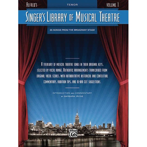 Singers Library Of Musical Theatre V1 Tenor (Softcover Book)