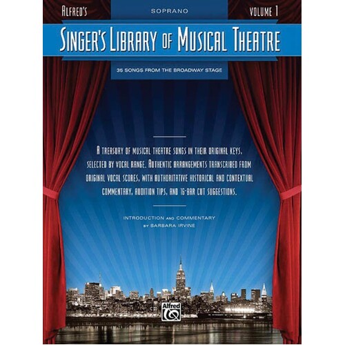 Singers Library Of Musical Theatre V1 Soprano (Softcover Book)