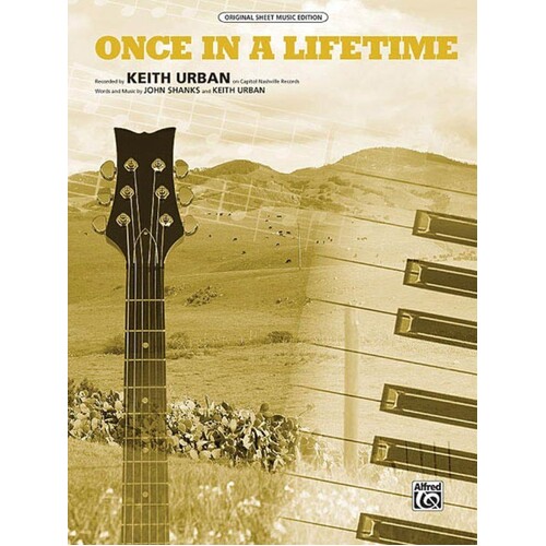 Once In A Lifetime S/S PVG (Sheet Music)