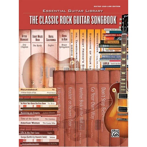 Classic Rock Guitar Songbook (Softcover Book)
