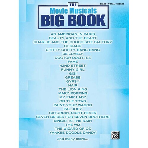 Movie Musicals Big Book PVG (O/P) (Softcover Book)