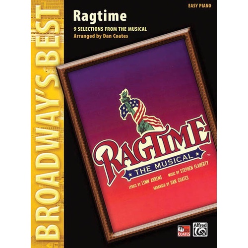 Ragtime The Musical Easy Piano (Softcover Book)