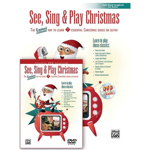 See Sing and Play Christmas Book/DVD (Softcover Book/DVD)