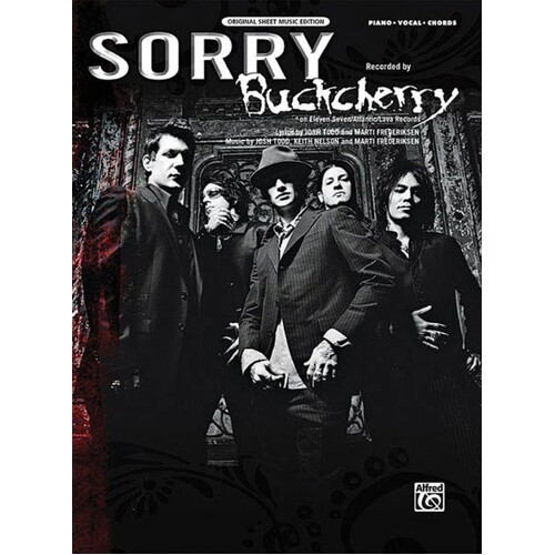 Sorry S/S PVG (Sheet Music)