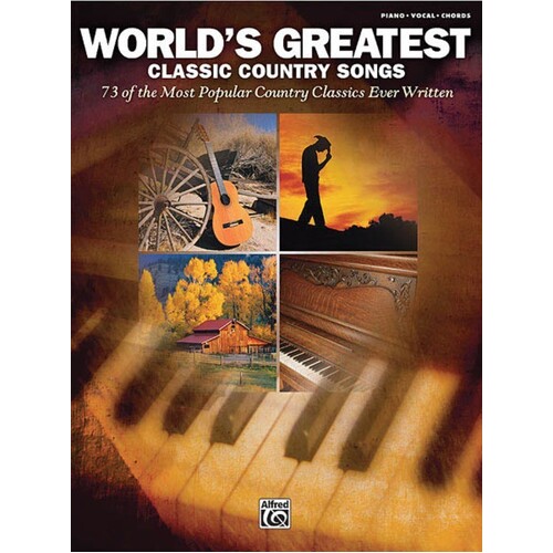 Worlds Greatest Classic Country Songs PVG (Softcover Book)