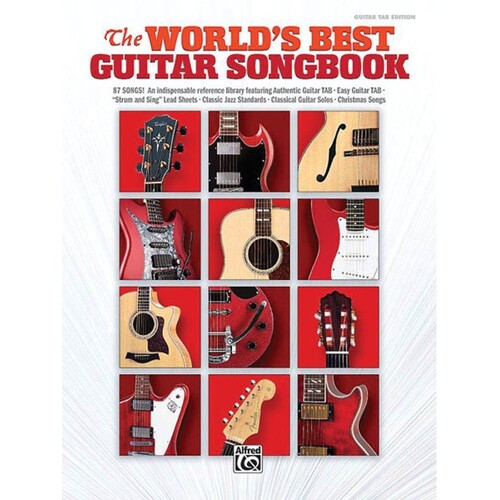 Worlds Best Guitar Songbook Guitar TAB (Softcover Book)