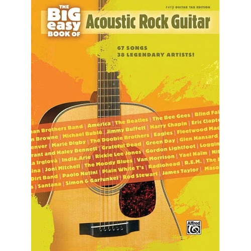 Big Easy Book of Acoustic Guitar Tab - 67 Songs for Easy Guitar