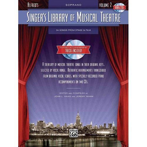 Singers Library Of Musical Theatre V2 Sop Book/2CD (Softcover Book/CD)