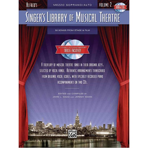Singers Library Of Musical Theatre V2 Mezzo Book/2 (Softcover Book/CD)