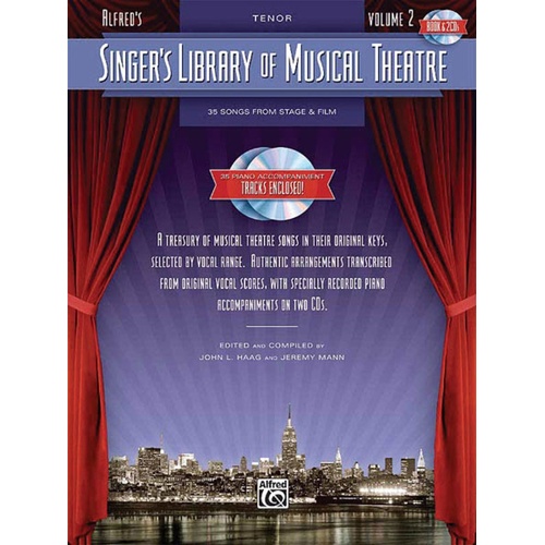 Singers Library Of Musical Theatre V2 Ten Book/2CD (Softcover Book/CD)