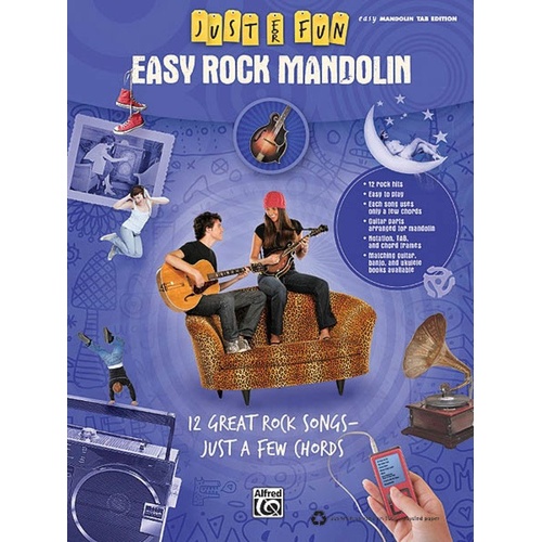Just for Fun Easy Rock Mandolin by Hal Leonard