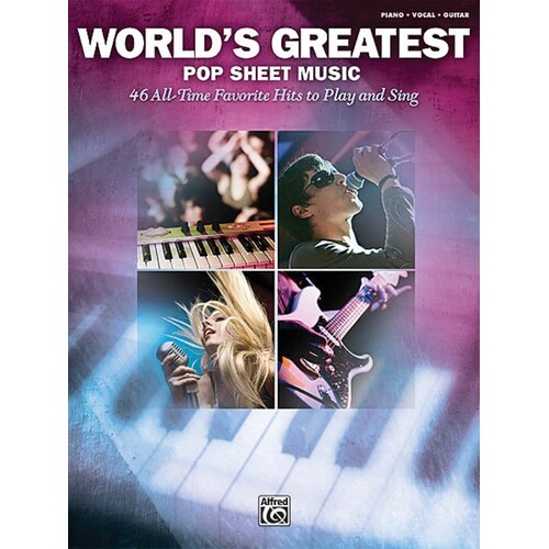 Worlds Greatest Pop Sheet Music PVG (Softcover Book)