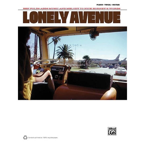 Ben Folds - Lonely Avenue Piano/Vocal Sheet Music Songbook