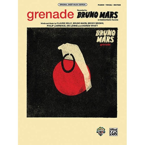 Grenade S/S PVG (Sheet Music)