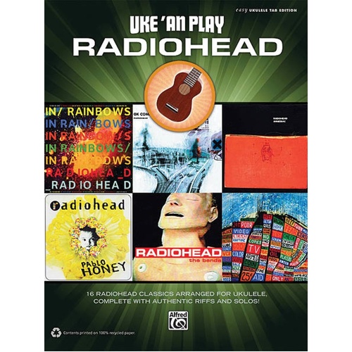 Ukulele An Play Radiohead (Softcover Book)