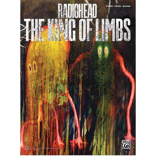 Radiohead King of Limbs Songbook for Piano, Vocal & Guitar - 56 Pages