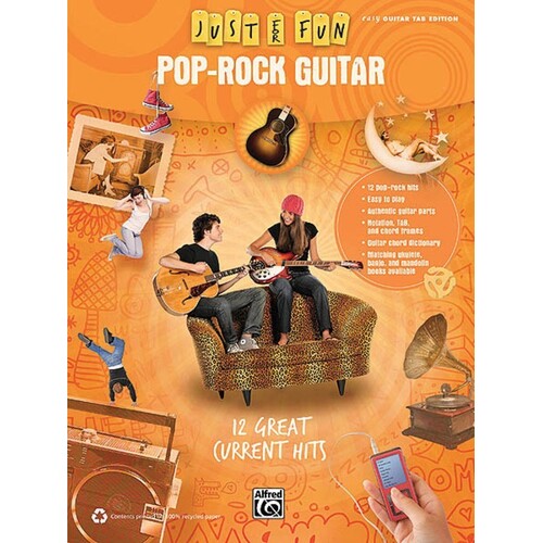 Just For Fun Pop Rock Guitar TAB (Softcover Book)