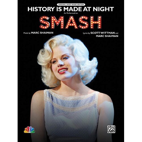History Is Made At Night (Smash) S/S PVG (Sheet Music)
