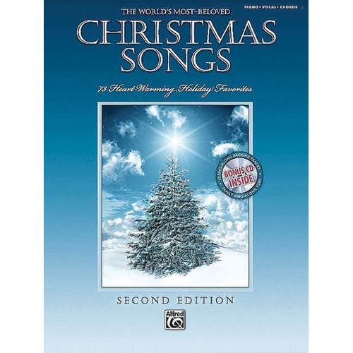 Worlds Most Belovd Christmas Songs PVG (Softcover Book/CD)