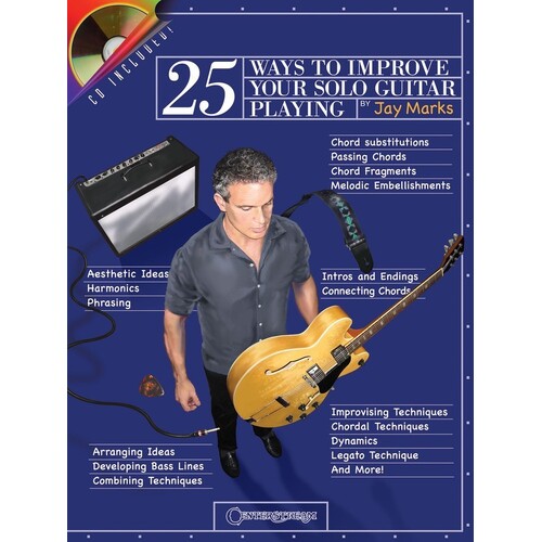 25 Ways To Improve Your Solo Guitar Playing Book/C (Softcover Book/CD)
