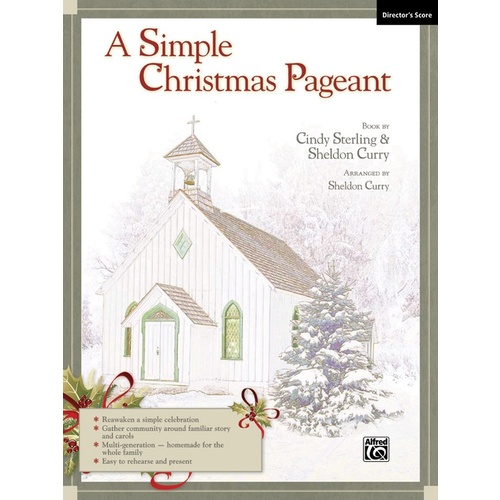 A Simple Christmas Pageant Singers Edition Choral Sheet Music