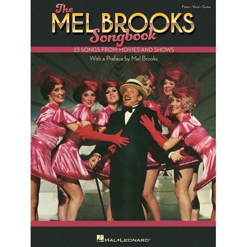 Mel Brooks Songbook PVG - 23 Songs for Piano, Voice, and Guitar, Includes Hits from Broadway Musicals and Movies, 152 Pages, Hal Leonard