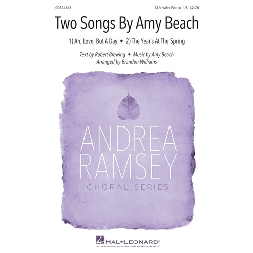 Two Songs By Amy Beach SSA