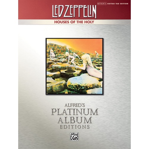 Led Zeppelin Houses Of The Holy Platinum Guitar