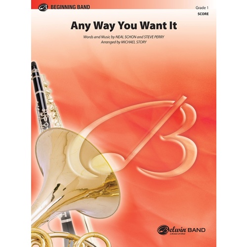 Any Way You Want It Concert Band Gr 1