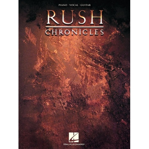 Rush - Chronicles PVG Songbook