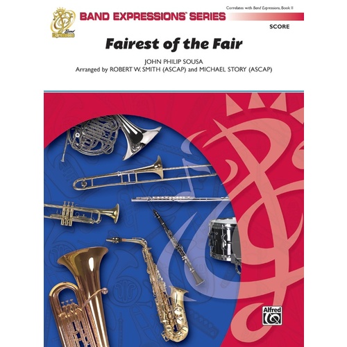 Fairest Of The Fair Concert Band Gr 2 Conductor Score