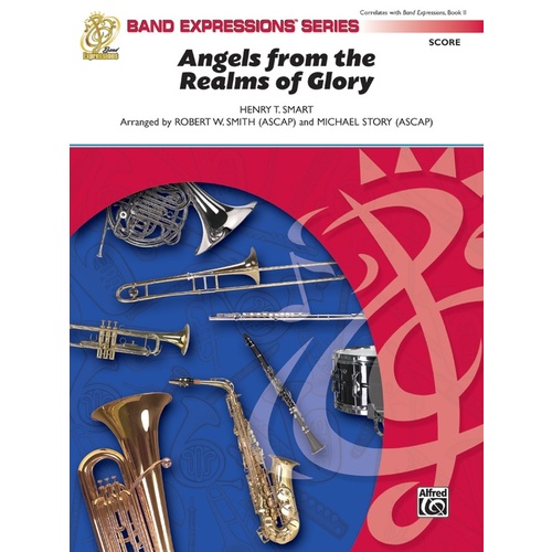 Angels from the Realms of Glory Concert Band Grade 2 Score
