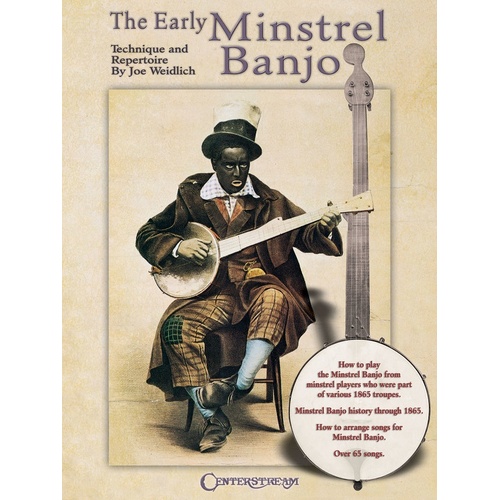 Early Minstrel Banjo (Softcover Book)