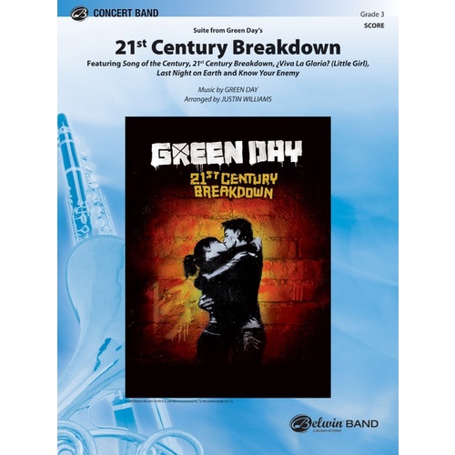 21st Century Breakdown Green Day Concert Band Gr 3