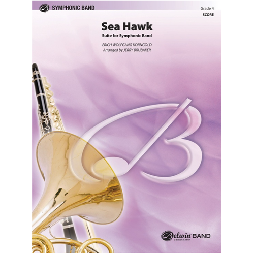 Sea Hawk Concert Band Sheet Music by Erich Wolfgang Korngold