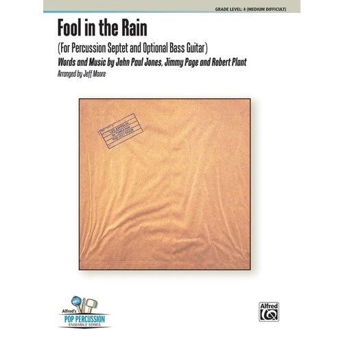 Fool In The Rain Percussion Ensemble