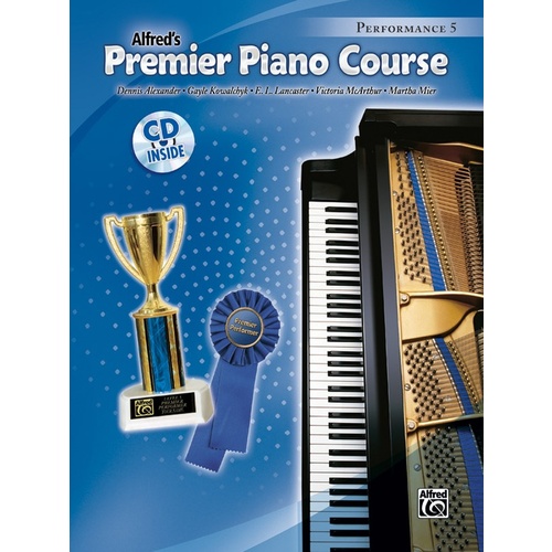 Premier Piano Course Performance 5 Book/CD