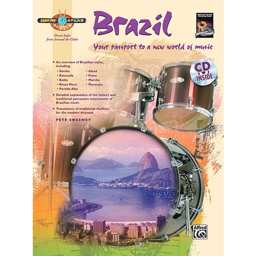 Drum Atlas Brazil Book/CD