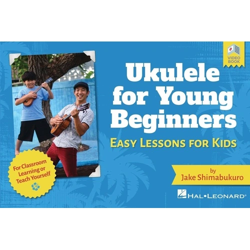 Ukulele for Young Beginners by Hal Leonard, 16 Pages, Online Video Lessons Included