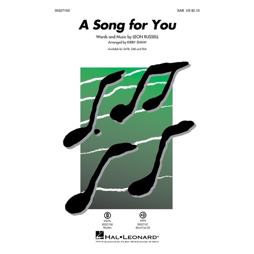 A Song For You SAB